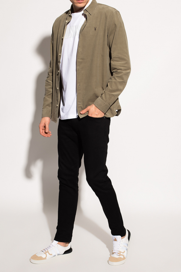 ★Acne Studios★BI0169 ABB DUSTY GREEN Trousers Abb Dusty Green | The Webster